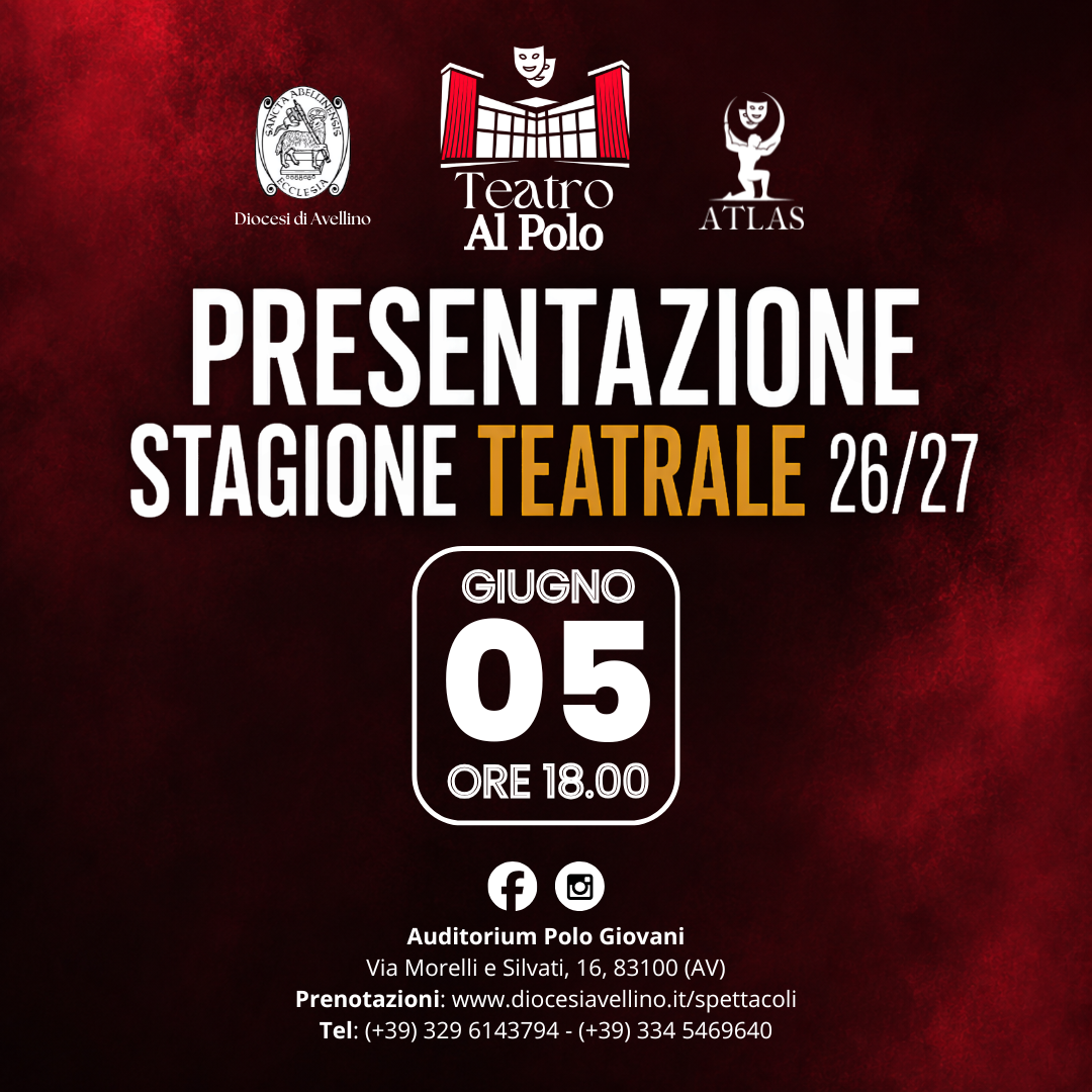 Locandina di Presentazione Stagione Teatrale 2026/2027