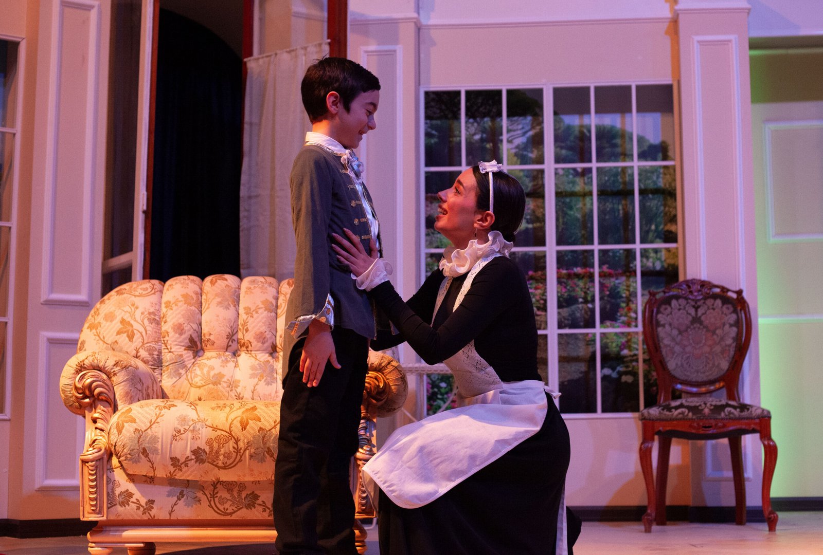 Attori in scena al Teatro al Polo