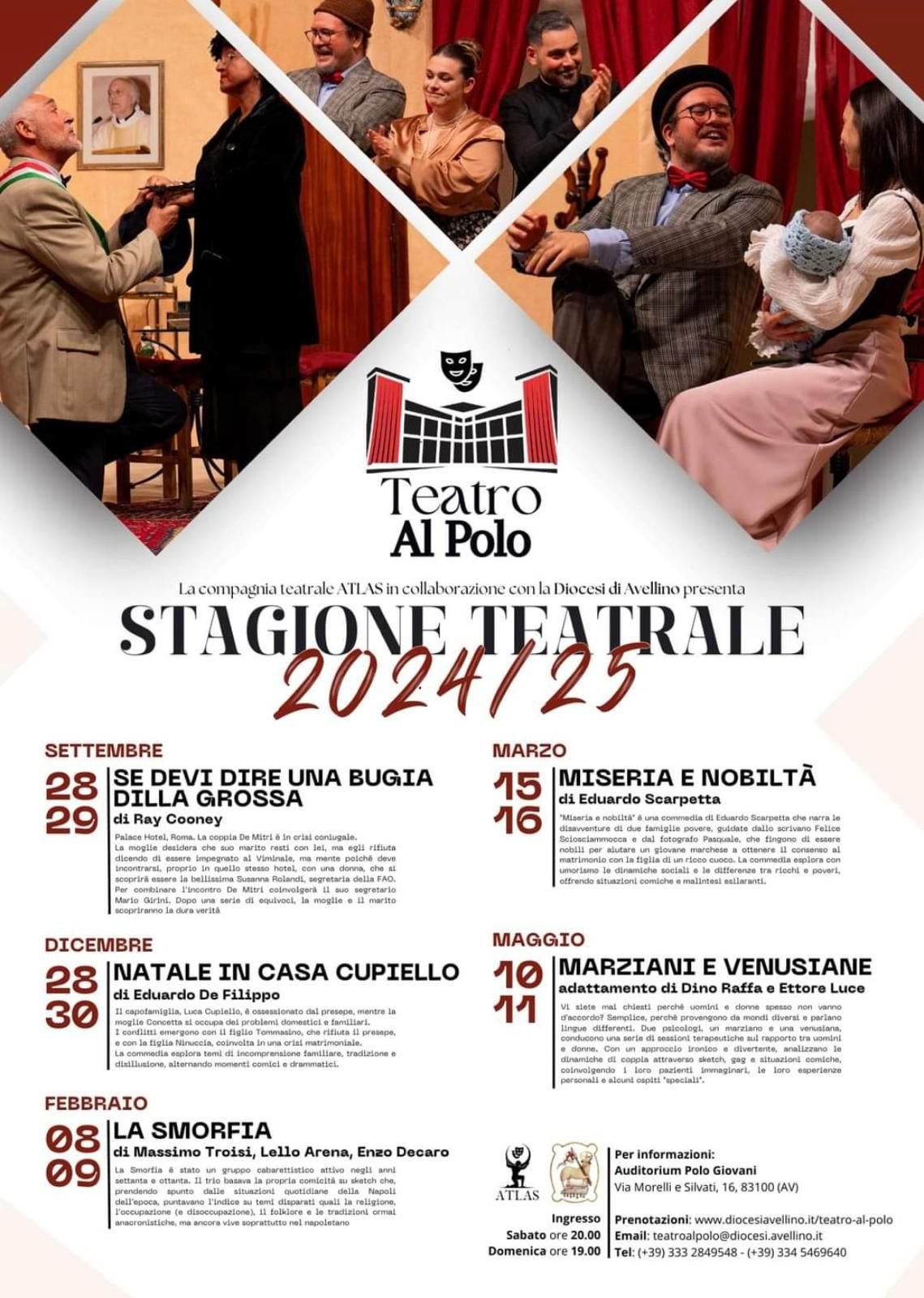 Immagine per Teatro al Polo: la prima stagione teatrale 2024/2025