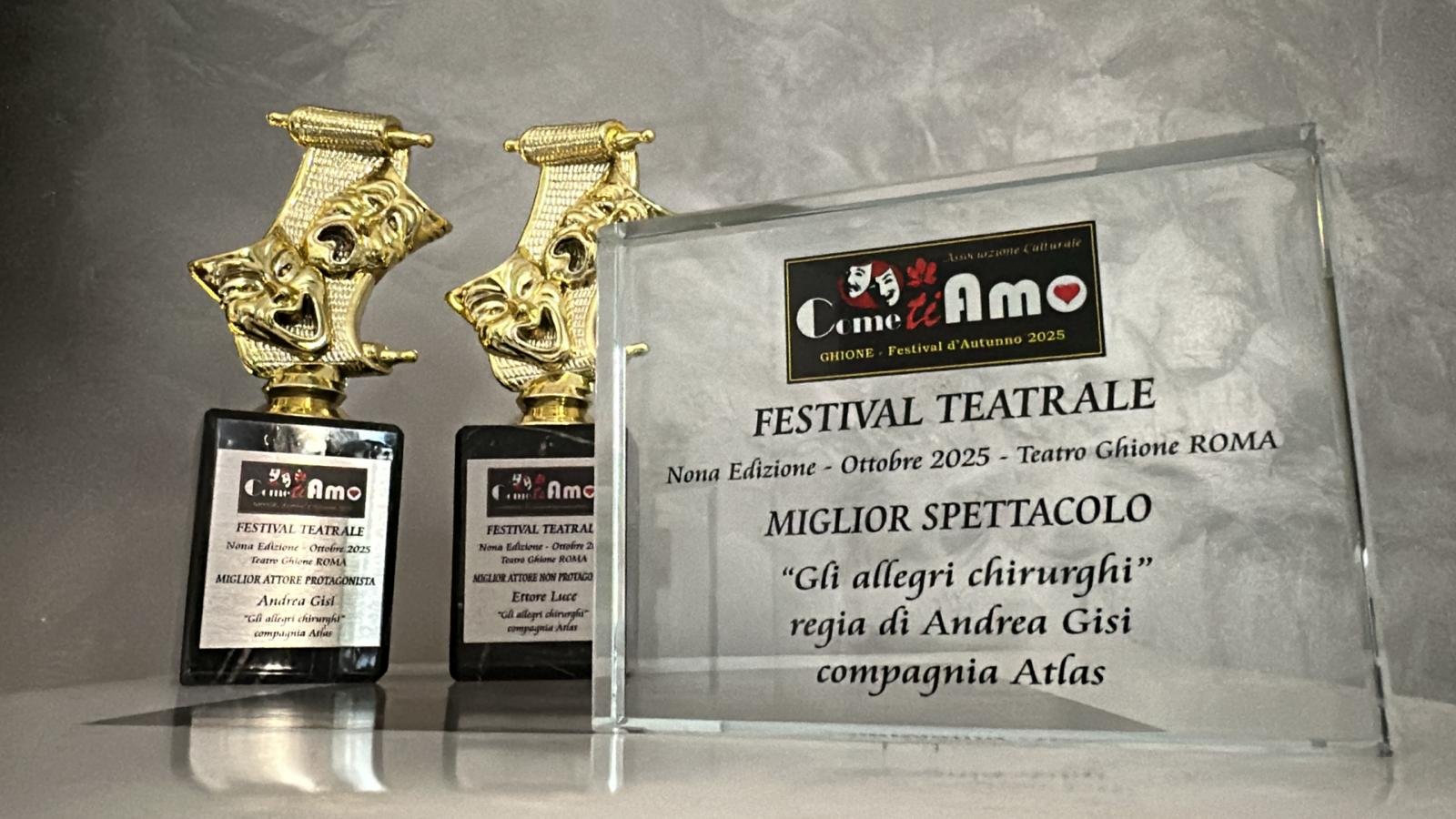 Immagine per Tre premi a Roma per “Gli allegri chirurghi”